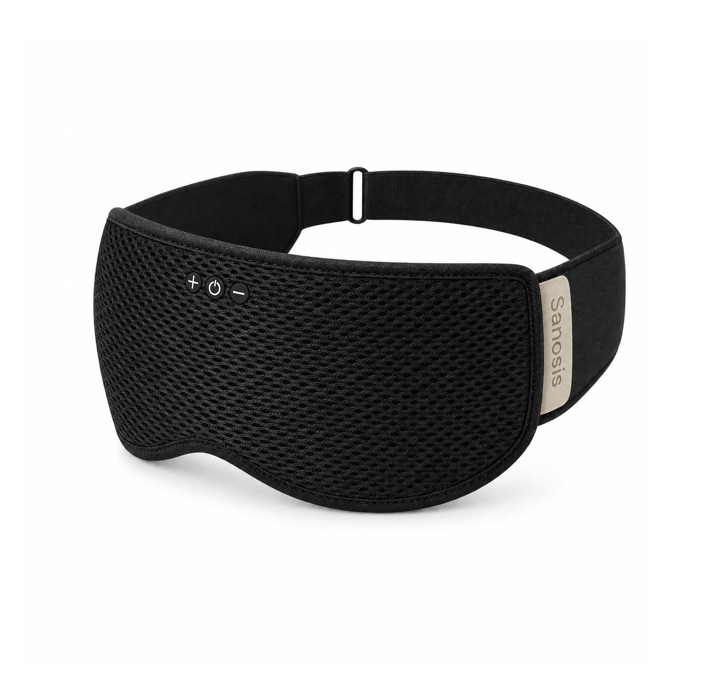 Sanosis Alchemist - Wireless Sleep Mask Headphones with WaveShield, 100% Blackout, 3D Eye Comfort
