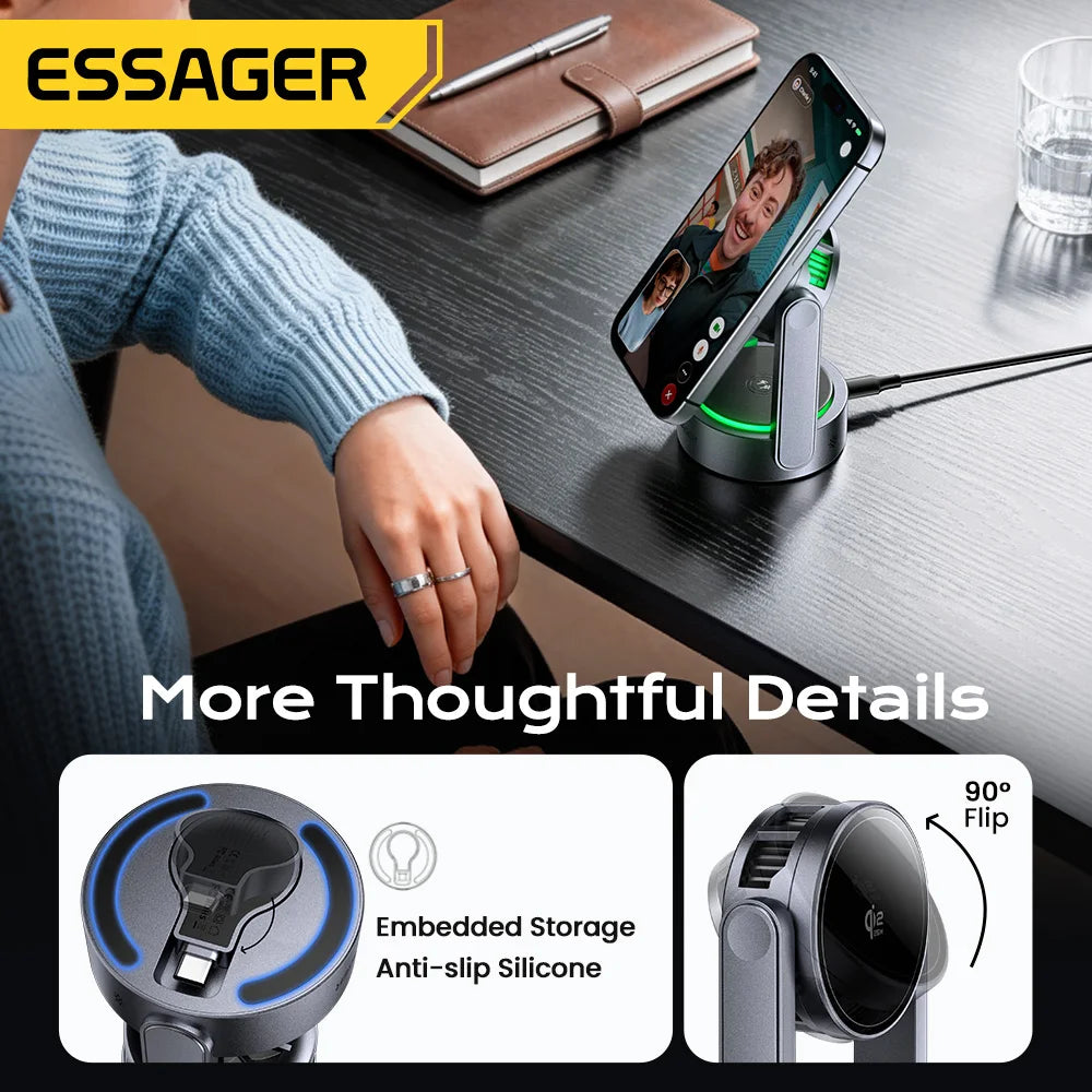 Qi2 Magnetic Charging Stand 25W - Selected by Sanosis